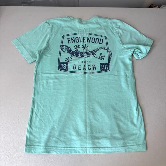 Women's Mint Englewood Beach Florida T-Shirt Size Small - Picture 3 of 4